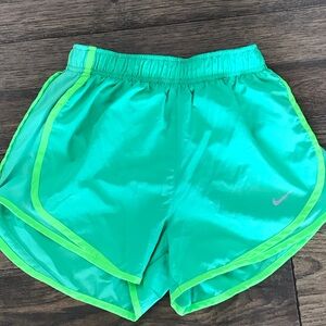 Nike Bright Green Running Shorts